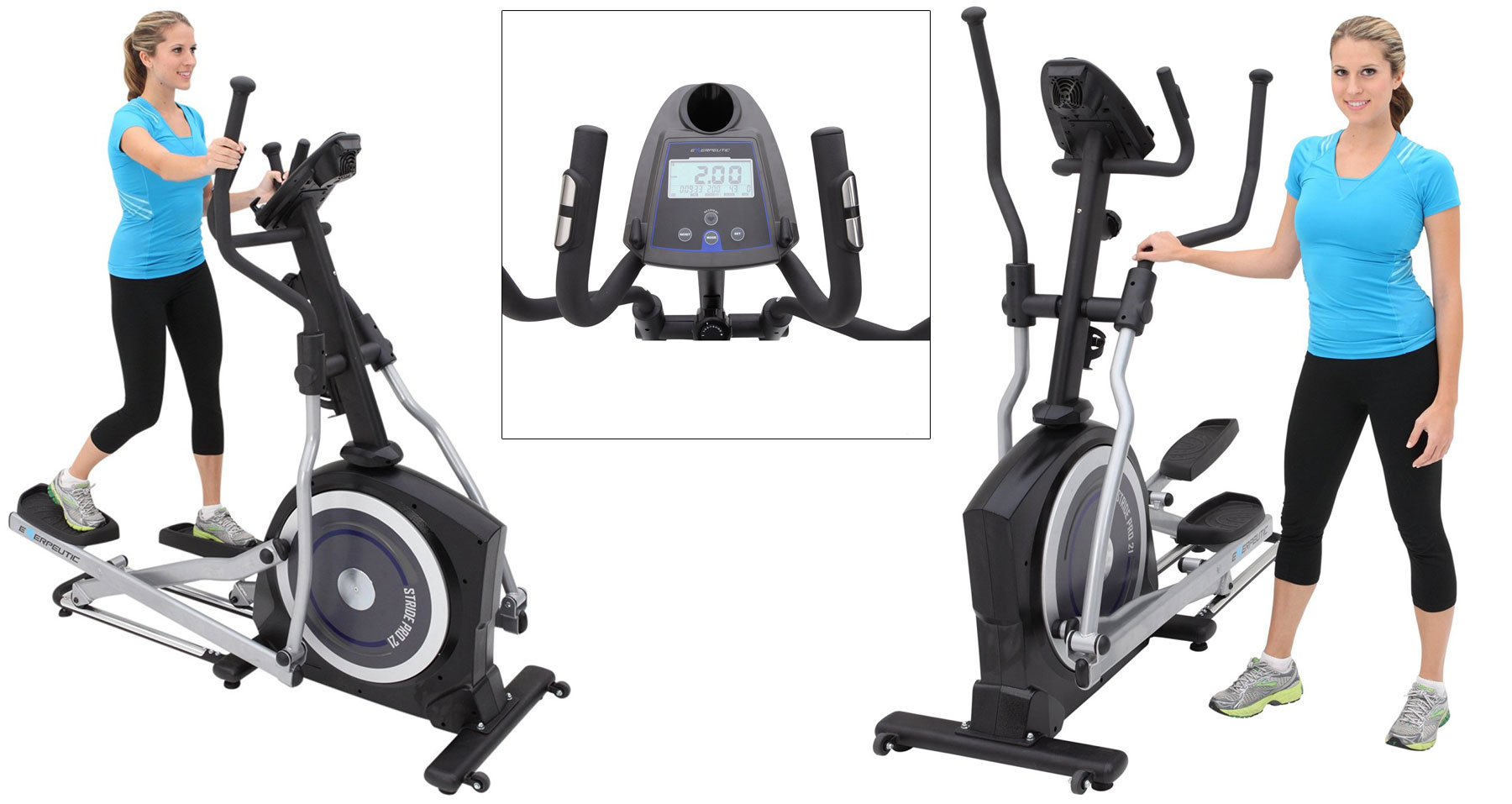 Exerpeutic HeavyDuty 21 Inch ProStride Magnetic Elliptical